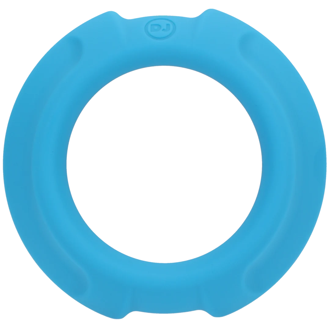 Anello fallico non vibrante con anima interna in metallo e silicone, 43 mm - immagine 3