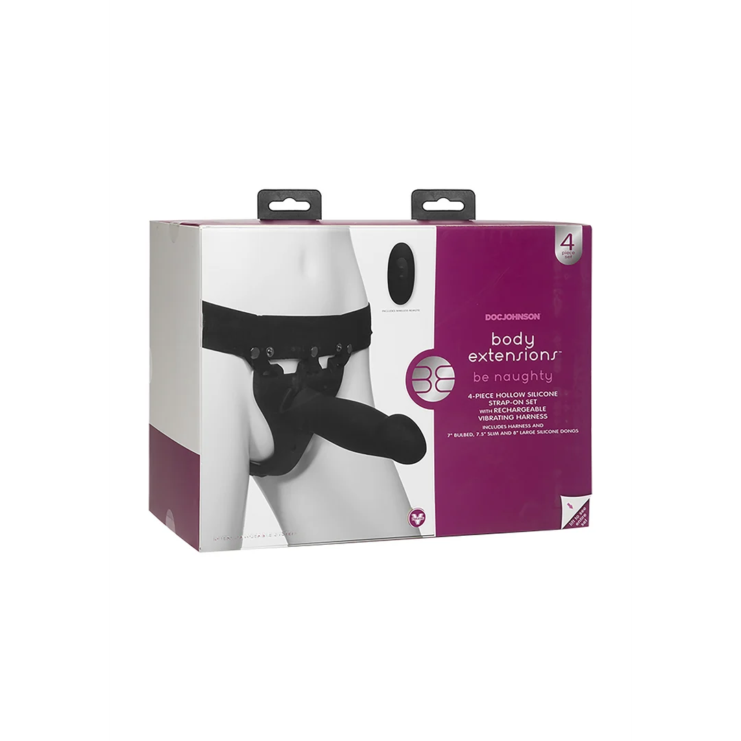 Imbracatura in silicone Naughty di Doc Johnson - immagine 1