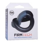 Anello fallico in TPE molto elastico – Nero/Blu