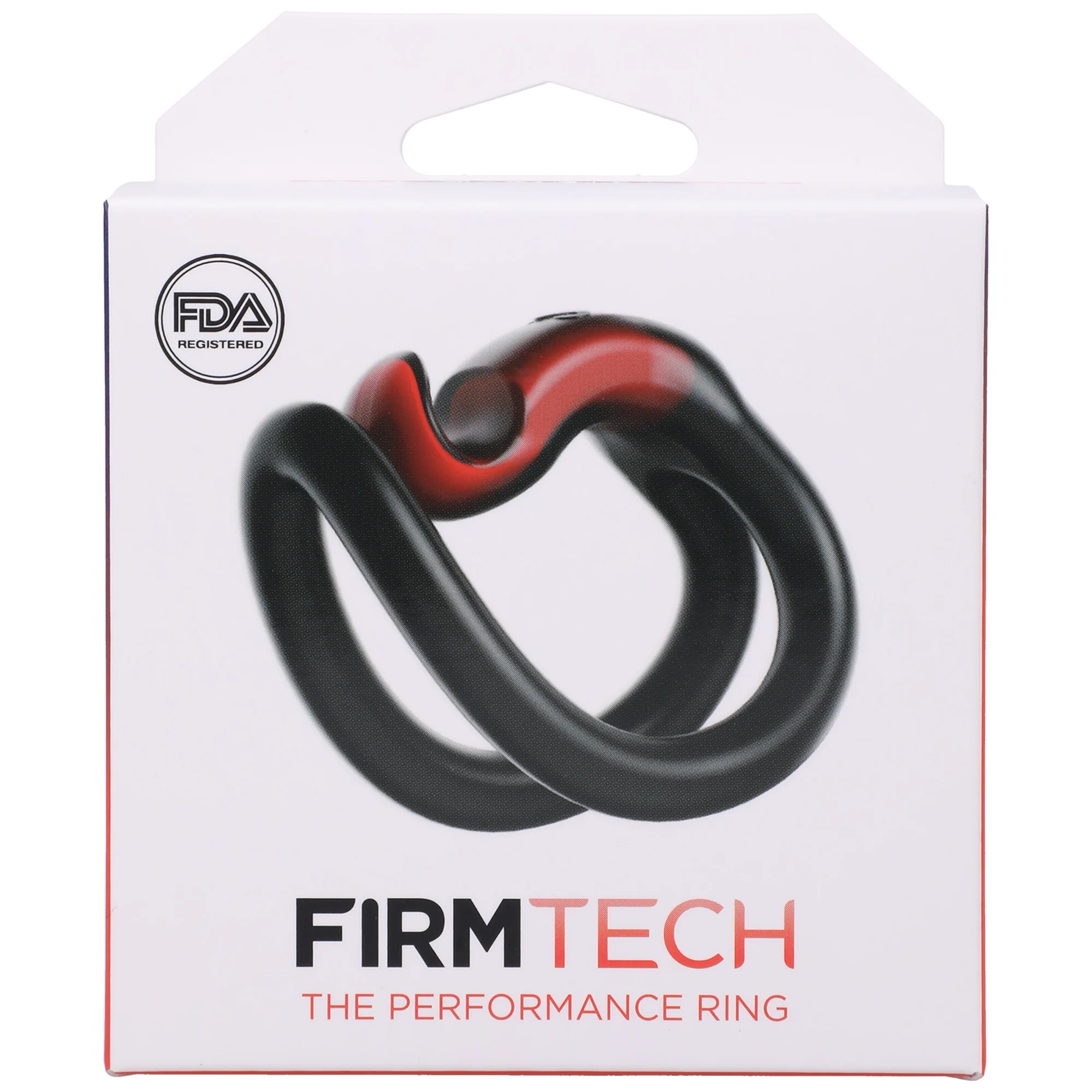 0991-90-BX-2 Anello per il pene non vibrante con design asimmetrico a gancio e asola, espositore da 4 pezzi - immagine 1