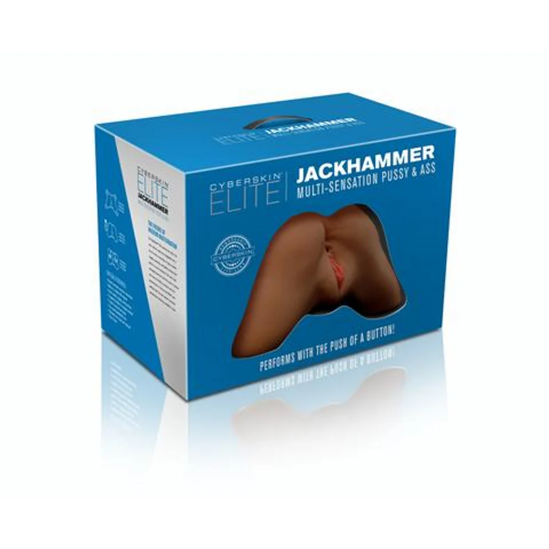 1008601-2 Masturbatore automatico con funzione di riscaldamento: Elite Jackhammer - immagine 1