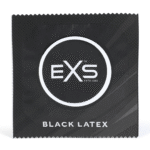 Preservativi in lattice EXS Black, 100 pezzi