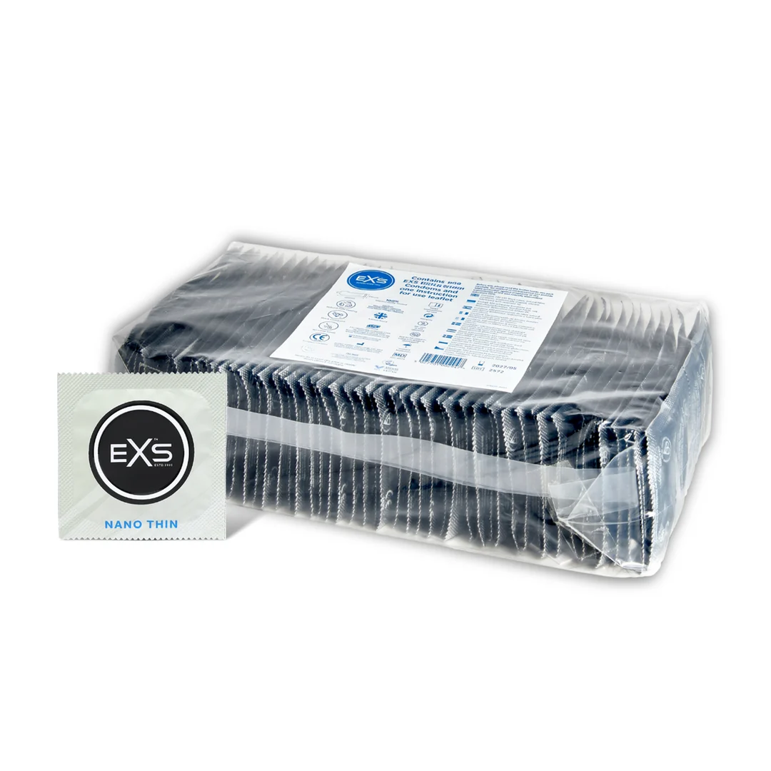 Preservativi EXS Nano Thin, 100 pezzi - immagine 3