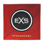 Preservativi EXS alla fragola, 100 pezzi