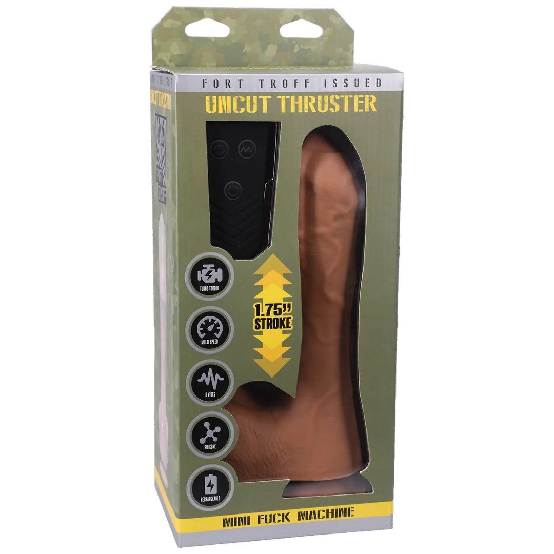 1100-21-BX-2 Doc Johnson Uncut Thruster Mini Fuck Machine - immagine 1