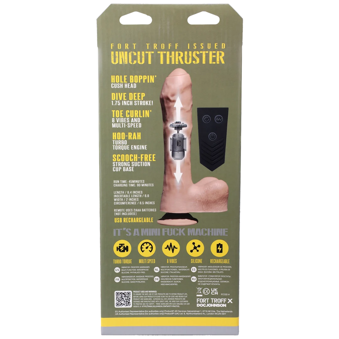 Doc Johnson Uncut Thruster Mini Fuck Machine - immagine 3