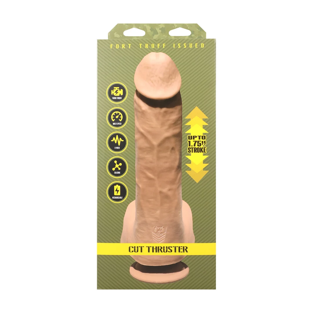 Vibratore a spinta Doc Johnson Cut Thruster - immagine 3