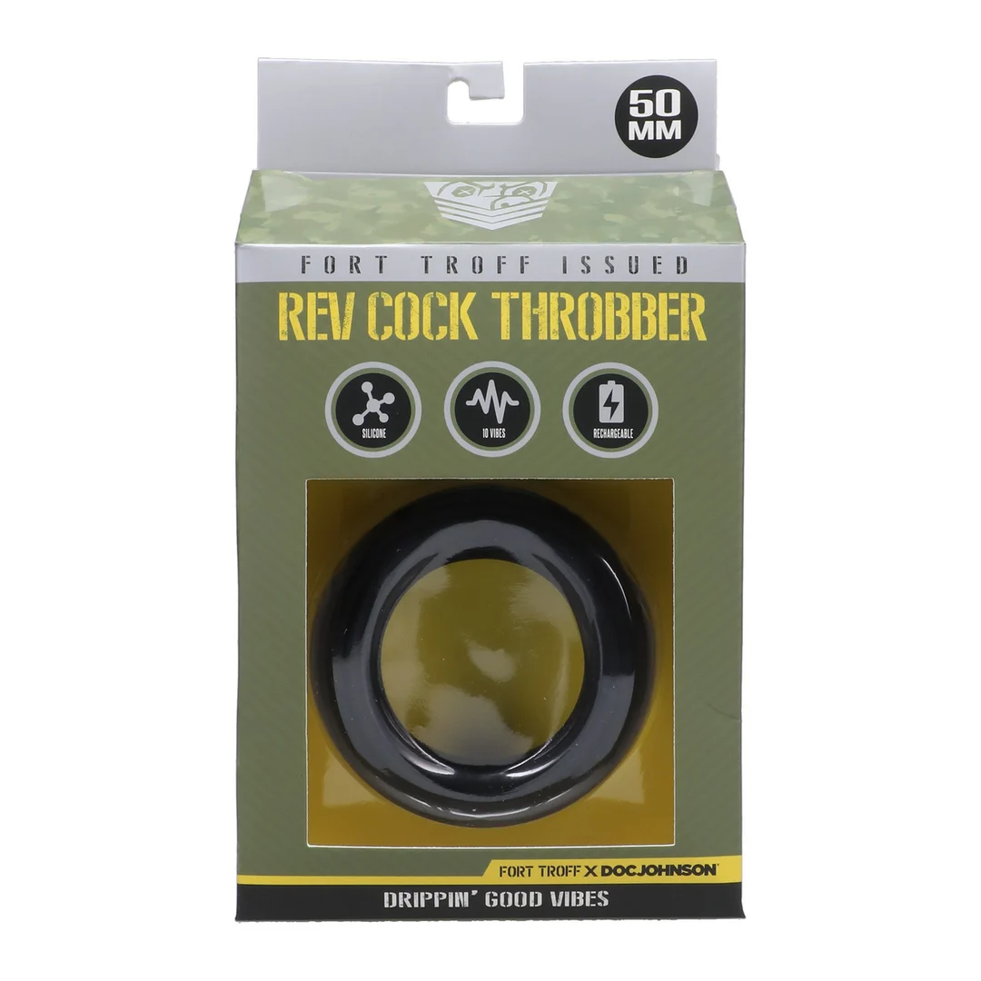1102-31-BX-2 Anello fallico vibrante Doc Johnson Rev Cock Throbber - immagine 1