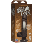 Vibratore realistico con base a ventosa, 8 / 20 cm Doc Johnson