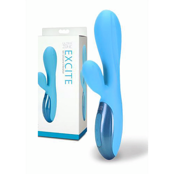 Vibratore rabbit in silicone Excite