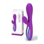 Vibratore rabbit in silicone Excite - immagine 4