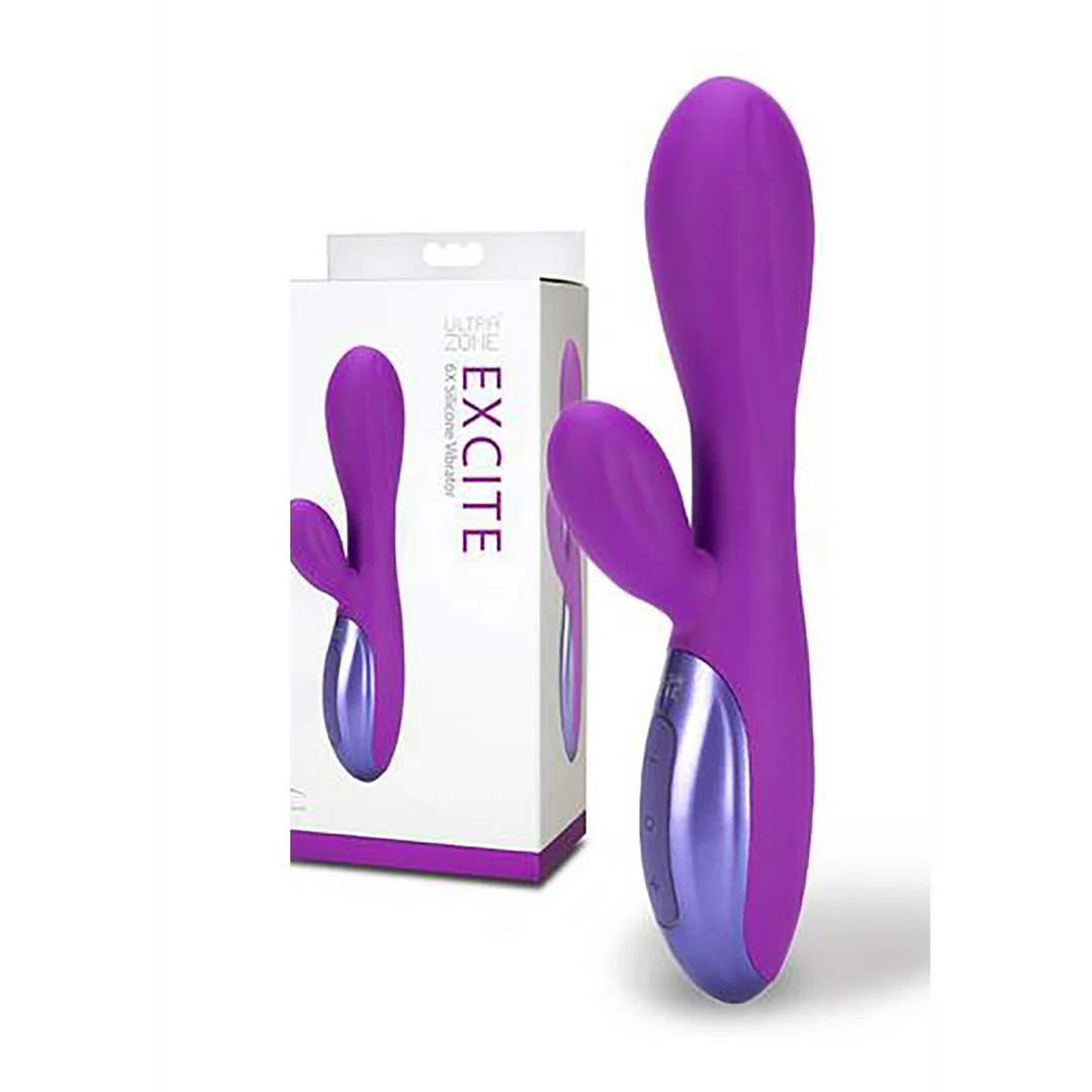 Vibratore rabbit in silicone Excite - immagine 4