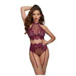 Completo reggicalze con bralette per lingerie sexy e uno stile seducente, Dreamgirls - immagine 2