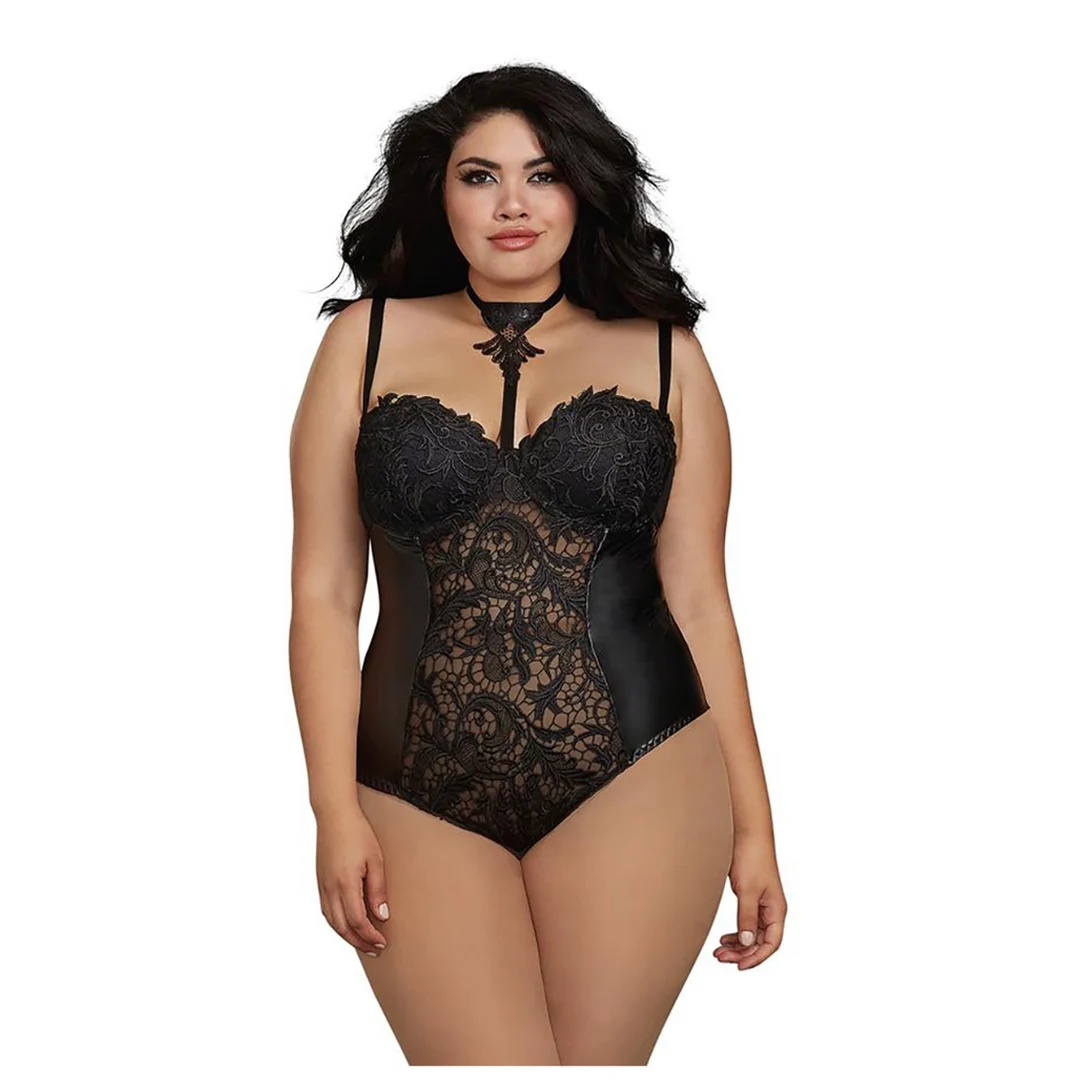Dreamgirl body lingerie nero 1X - immagine 6