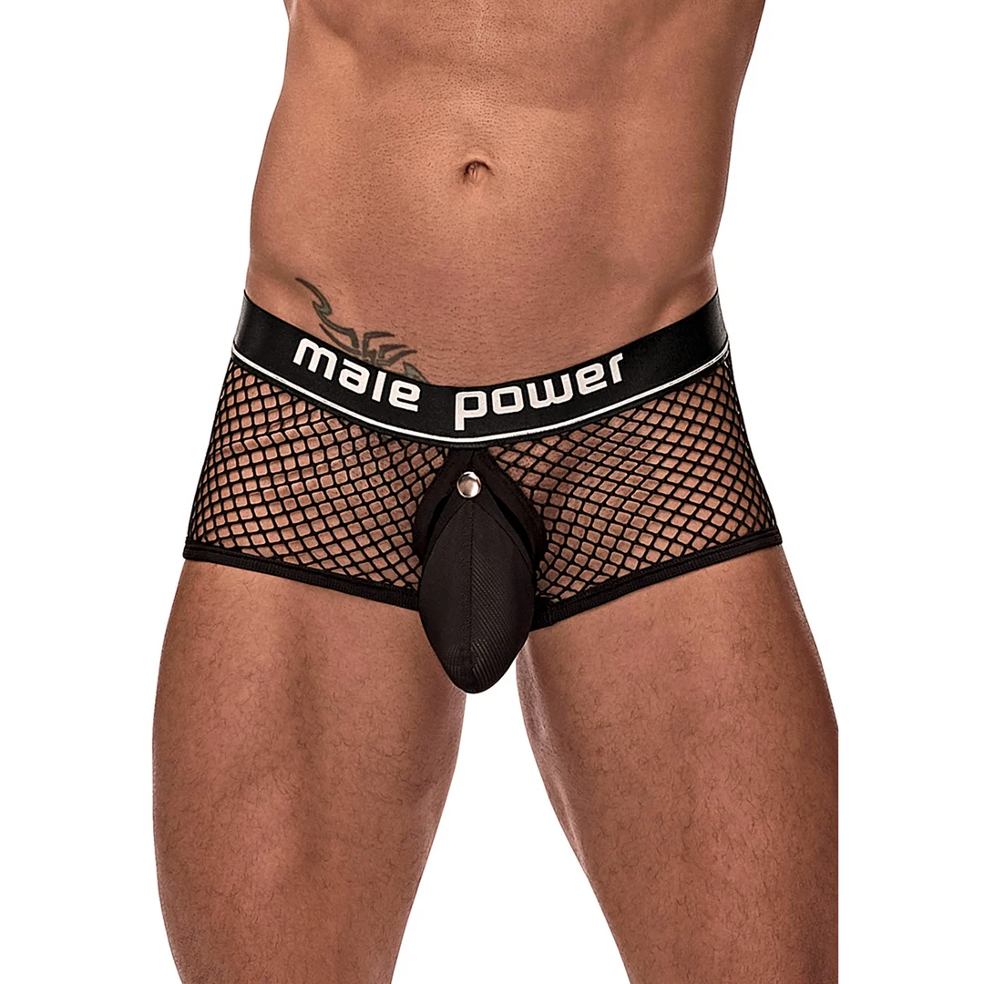 Mini short Cock Ring - L - nero - immagine 2
