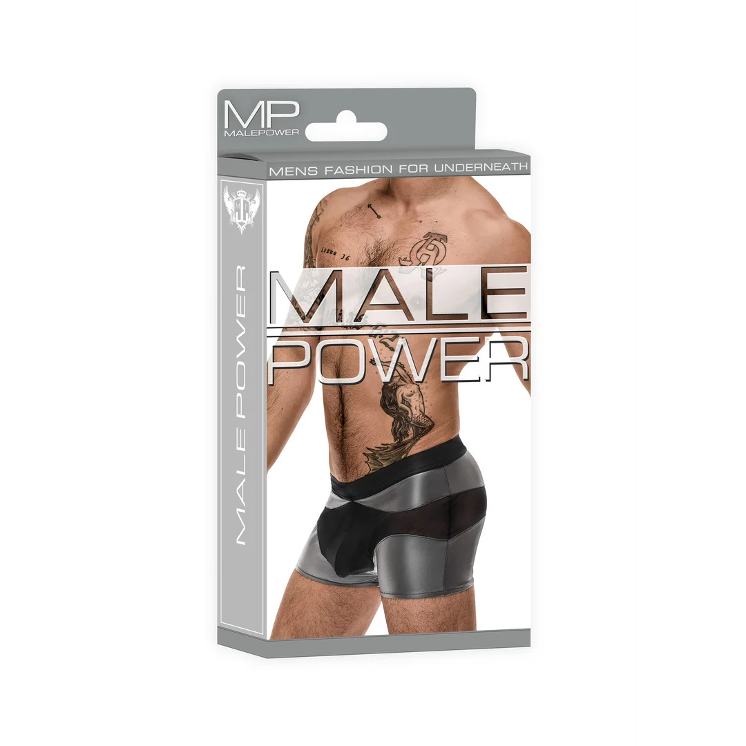 Short Male Power Iron Clad grigio - immagine 7