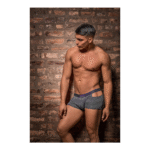 Male Power Heather Haze mini short - immagine 15