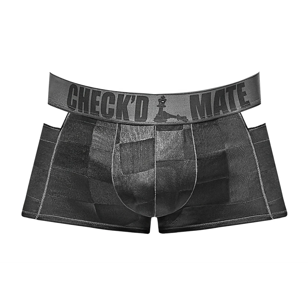 Male Power Cutout Shorts neri - immagine 3