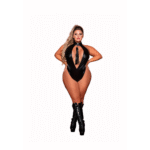 Dreamgirl Faux Halter Teddy con Flogger - immagine 3
