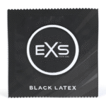 Preservativi EXS Black in lattice, 12 pezzi