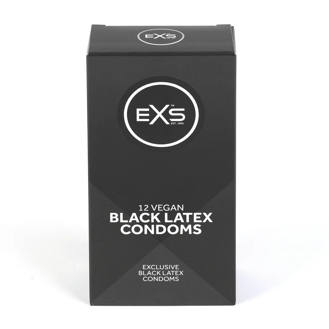 Preservativi EXS Black in lattice, 12 pezzi - immagine 3
