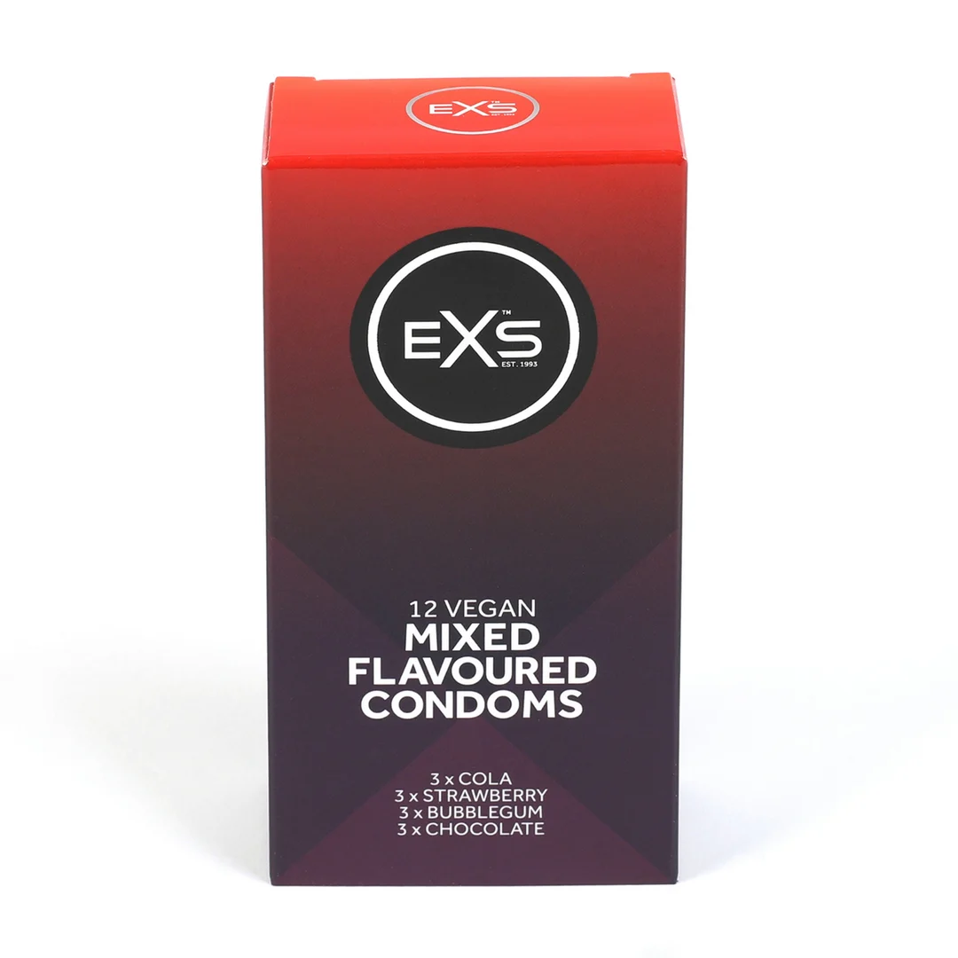 Preservativi EXS Mixed Flavored, 12 pezzi - immagine 5