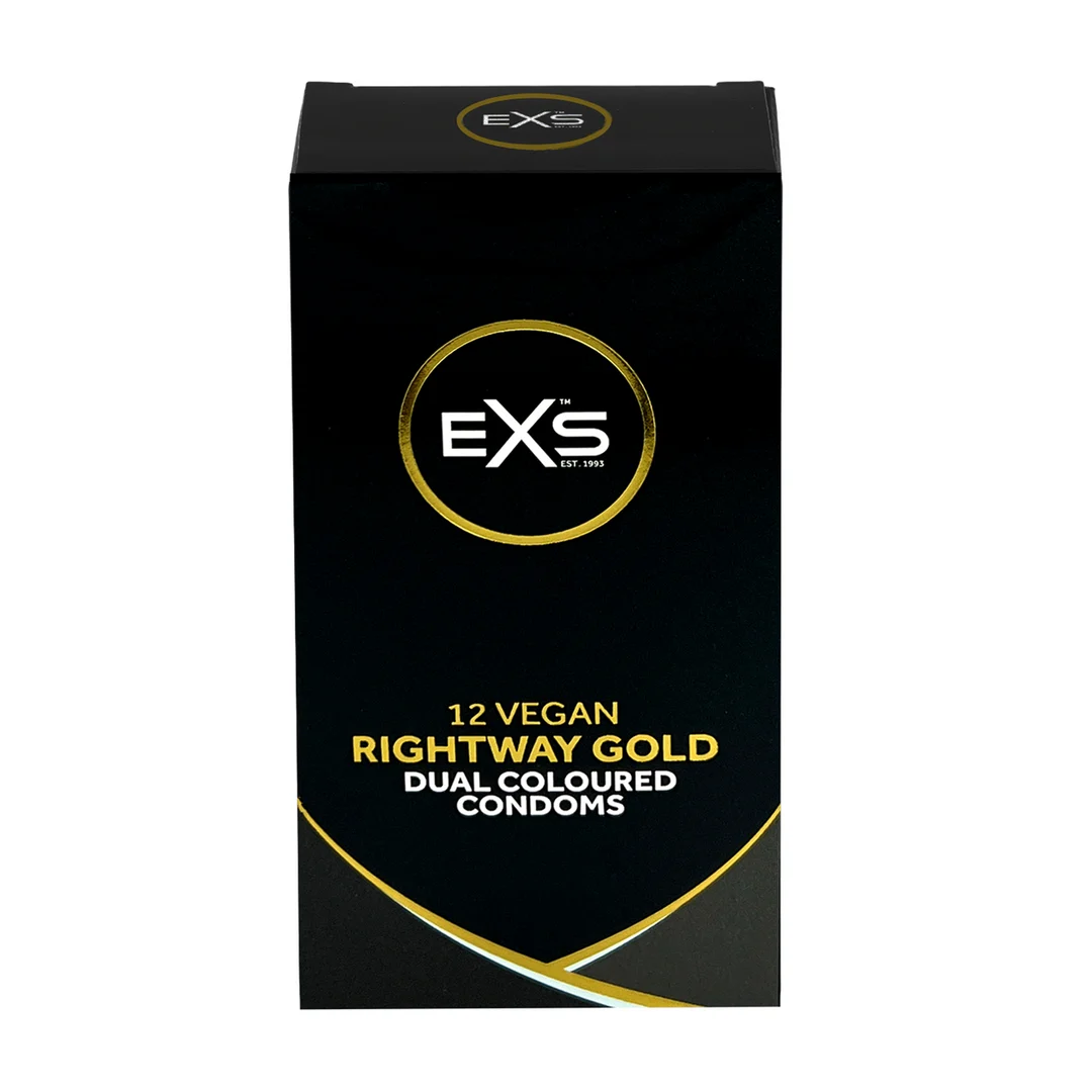 Preservativi EXS Rightway Gold, 12 pezzi