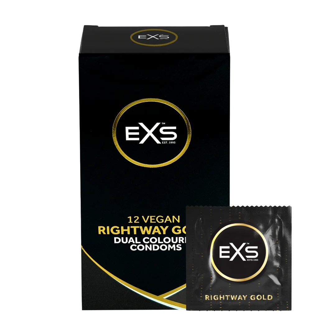 Preservativi EXS Rightway Gold, 12 pezzi - immagine 5