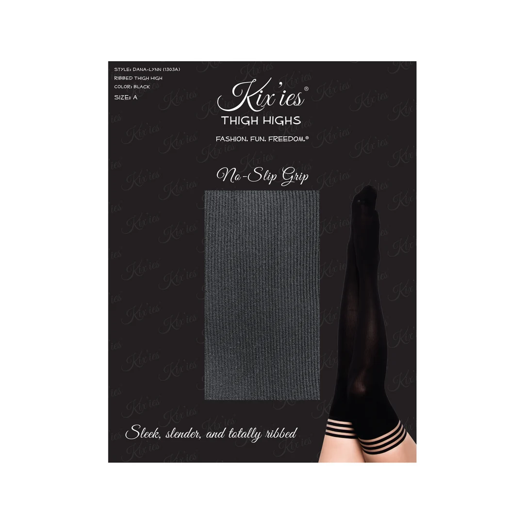 Calze autoreggenti nere Kix'ies Dana Lynn - immagine 1