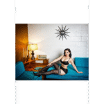 Autoreggenti nere sopra la coscia Tiffany - immagine 10