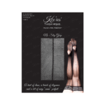 Calze autoreggenti con fascia in silicone per un look sensuale ed elegante, Kix'ies