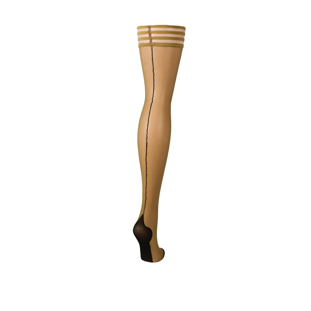 Autoreggenti Kix'ies Ruby color nude - immagine 12
