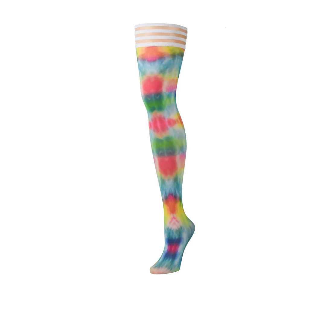 Calze arcobaleno sopra la coscia Gilly - immagine 20