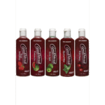 Lubrificante aromatizzato, gel orale GoodHead per sesso orale, confezione da 5, ciliegia, menta, anguria, mela verde e fragola dolce, 5 x 1 fl oz / 30 ml, Doc Johnson - immagine 2