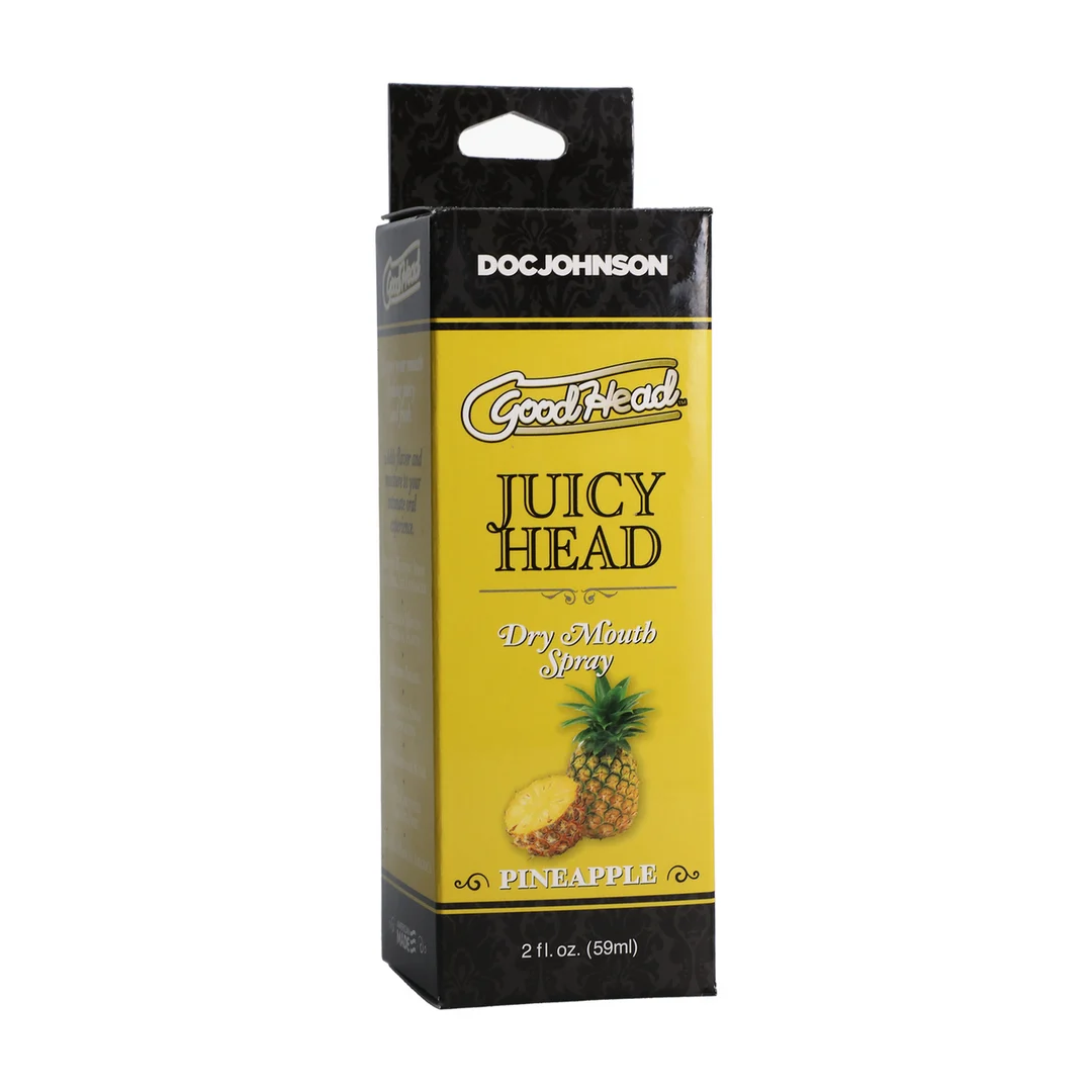 Doc Johnson Juicy Head Dry Mouth Spray all’ananas - immagine 1
