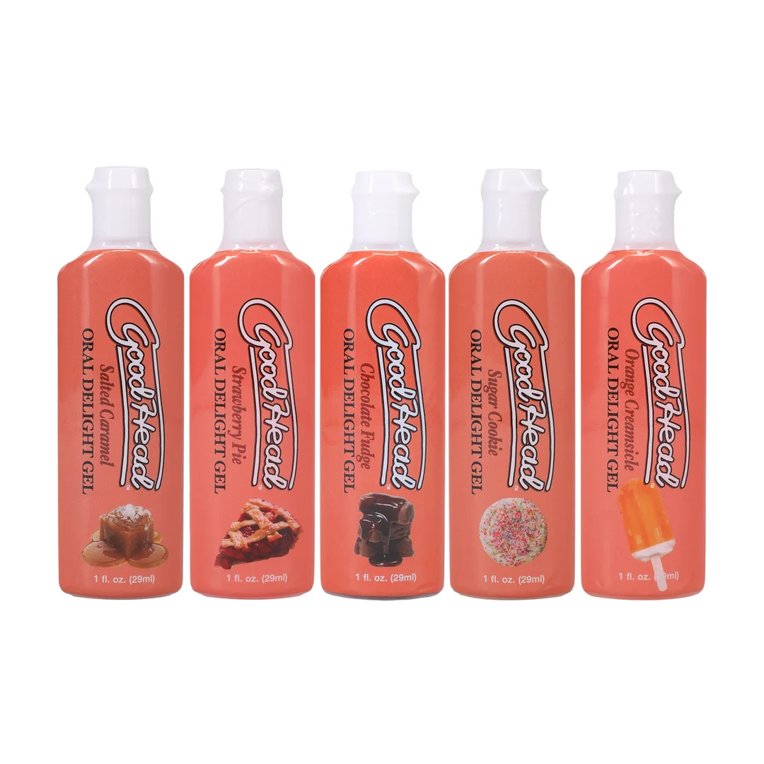 Doc Johnson Oral Delight gel dessert, 5 gusti - immagine 3