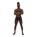 Male Power Landing Strip Mini Short - immagine 5