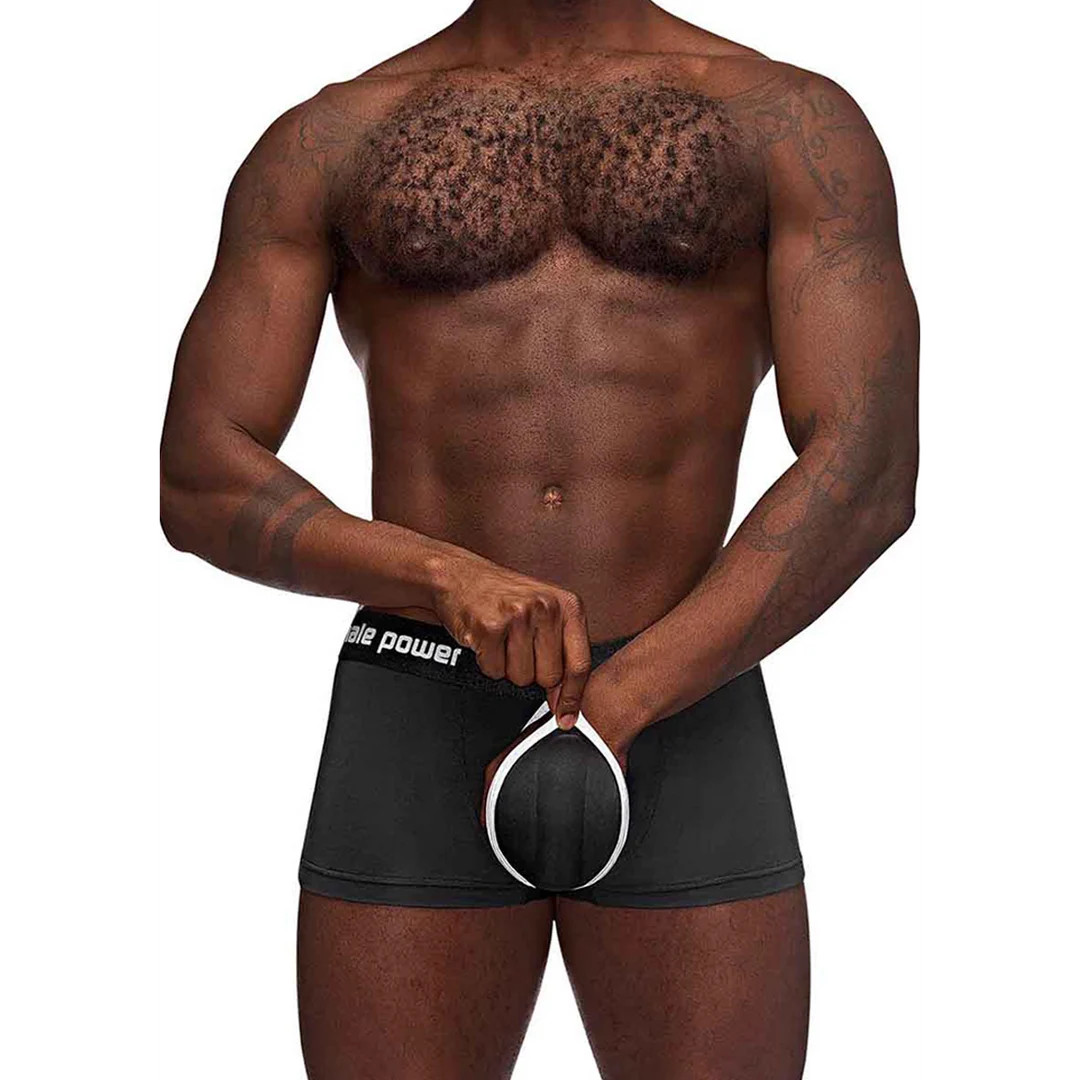 140267BKSL-5 Male Power The Helmet Short - immagine 1