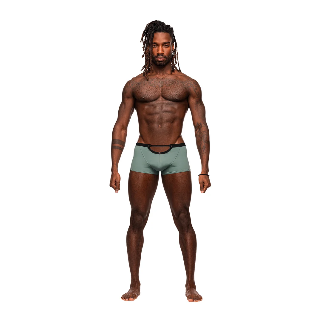 Male Power Mini Short Jade - immagine 13