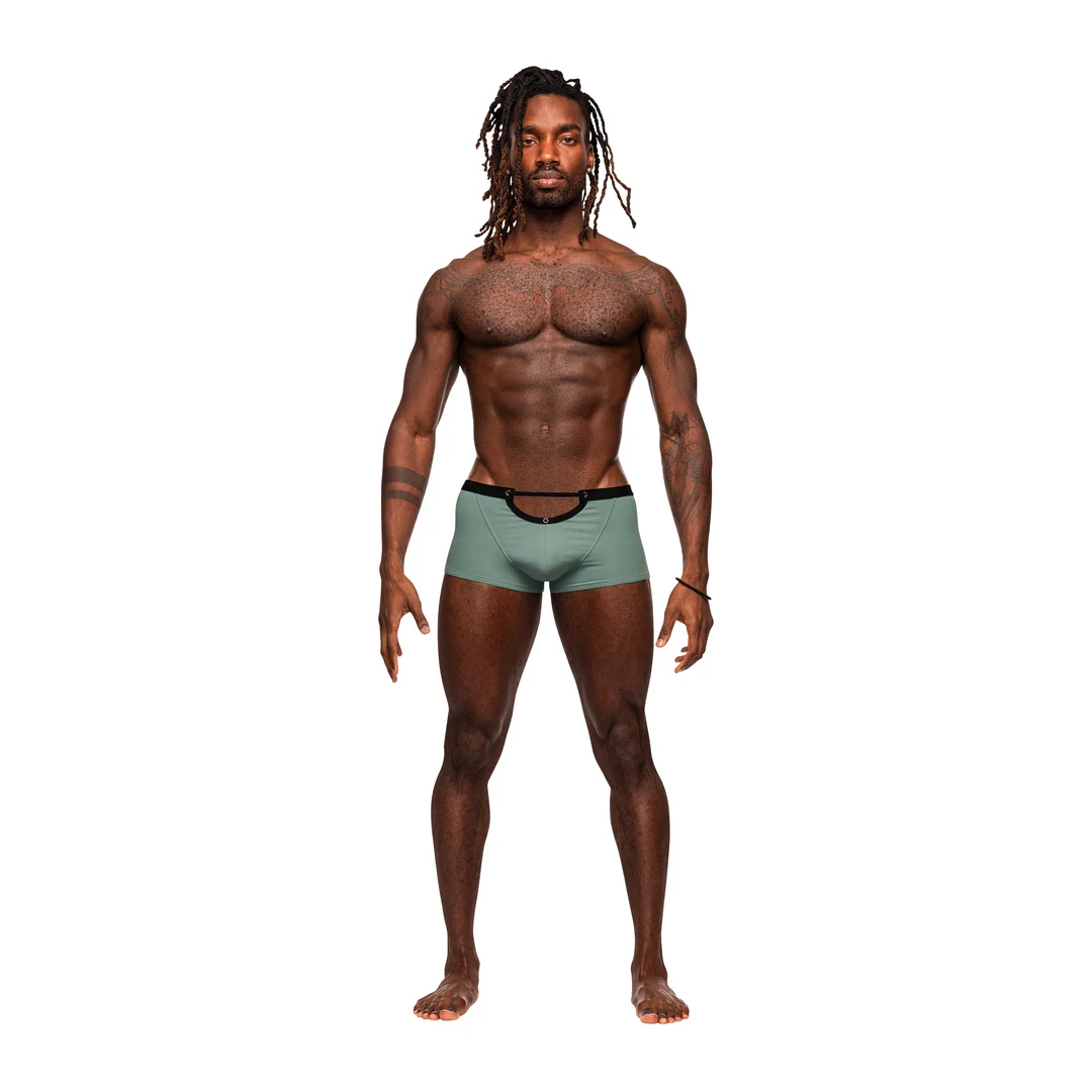 Male Power Mini Short Jade - immagine 8