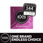 Preservativi EXS Extra Thick, 144 pezzi - immagine 2