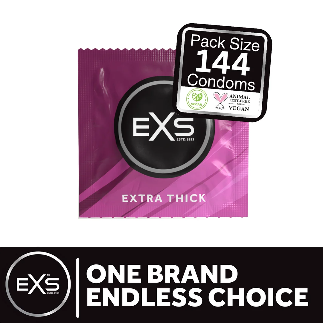 Preservativi EXS Extra Thick, 144 pezzi - immagine 2