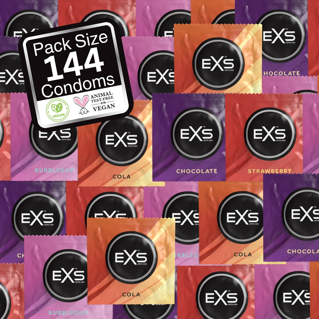 Preservativi EXS assortiti, 144 pezzi - immagine 4
