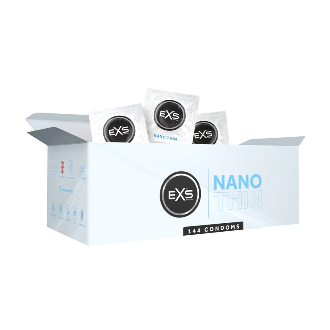 Preservativi EXS Nano Thin, 144 pezzi - immagine 3