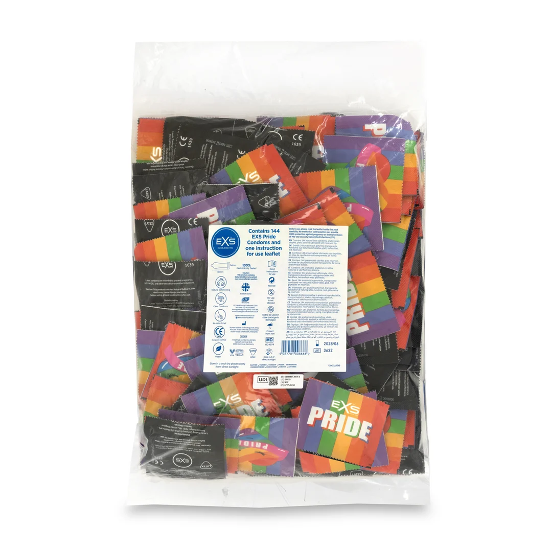 Preservativi EXS Pride, 144 pezzi - immagine 4
