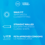 Preservativi EXS Snug Fit, 144 pezzi - immagine 3