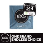Preservativi EXS Snug Fit, 144 pezzi - immagine 2
