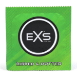 Preservativi EXS 3 in 1 ribbed, dotted e flared, 144 pezzi