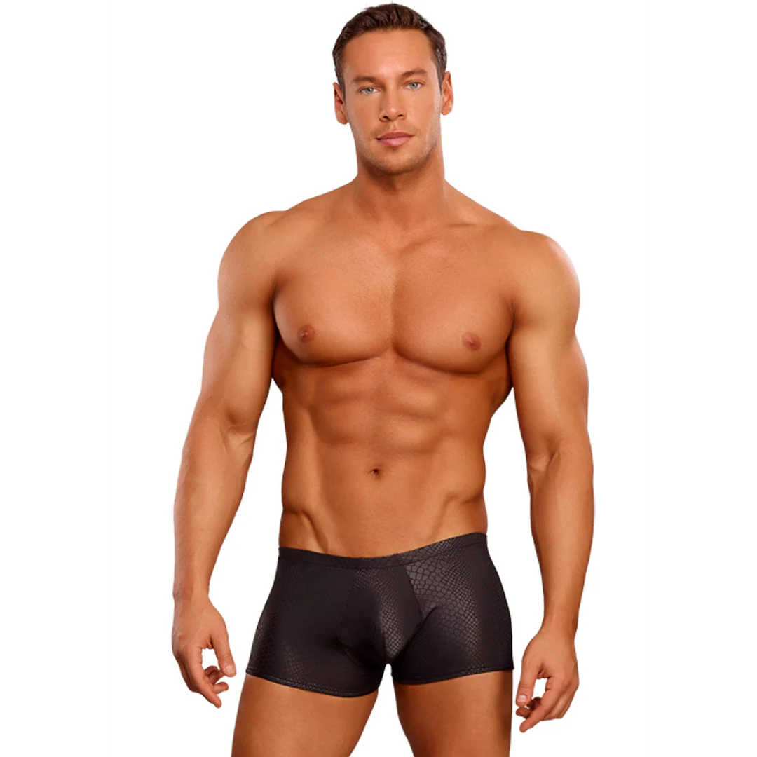Male Power Mini Short Black Cobra - immagine 2