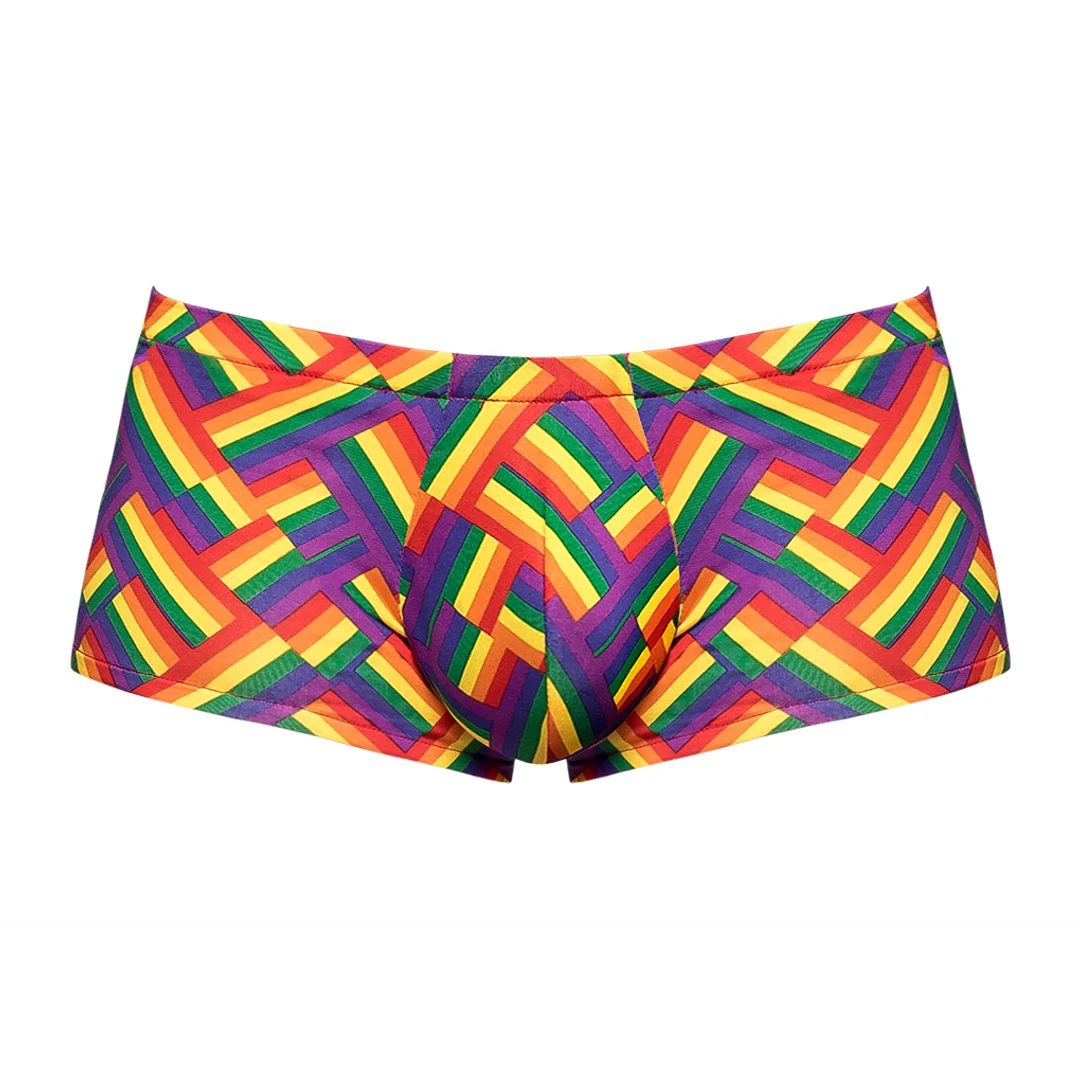 Slip da uomo, intimo sexy maschile con stampa Pride e pouch – Male Power - immagine 12